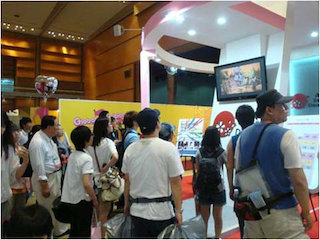 SICAF 2011のVJCブースに協力