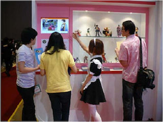 SICAF 2011のVJCブースに協力